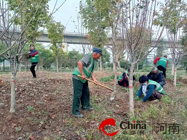 BOB半岛确山县住建局：秋季修剪养护忙 绿化城市新气象(图1)