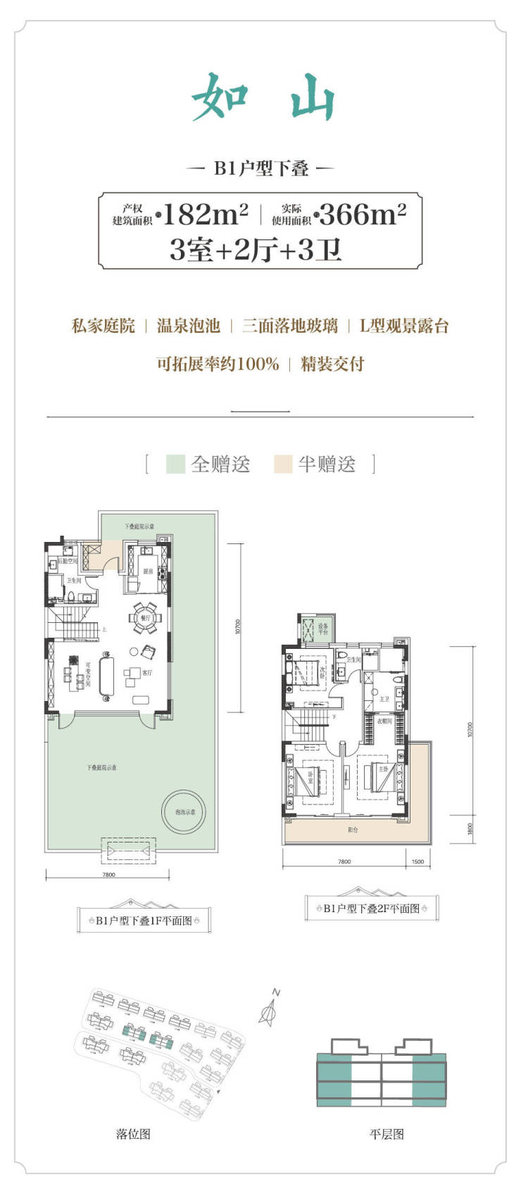 西安新房)太白江山颂-交付时间-最新动态-物业公司-bob半岛官网高绿化(图3)