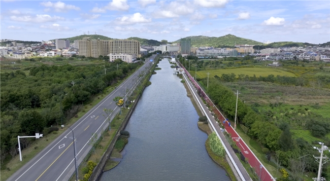 浙江舟山：绿满衢山美镇新姿——衢山镇全力构建城镇景观绿化新风貌bob半岛体育(图2)